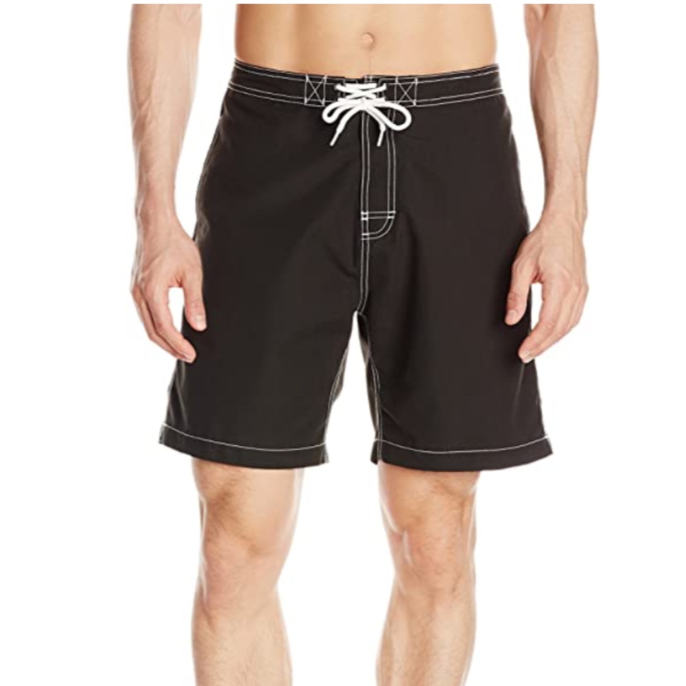 NWT Trunks Surf & Swim Black Board Shorts